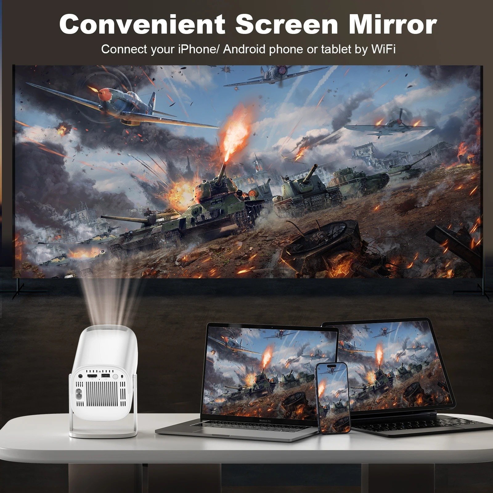 P30 Projector View 1